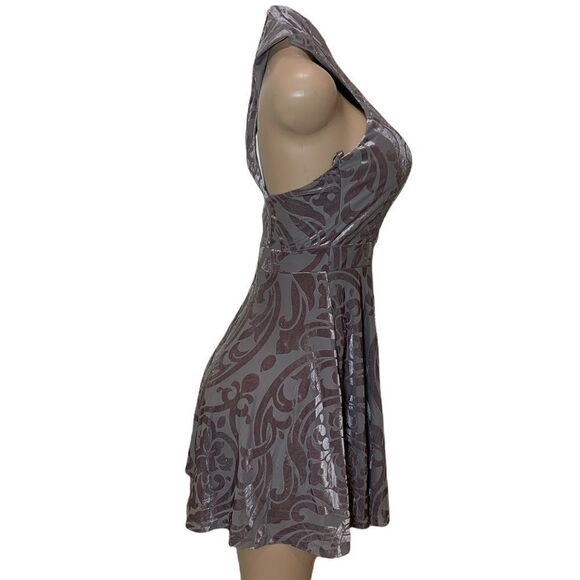 NWT- City Studio flocked Dress. - Picture 2 of 10